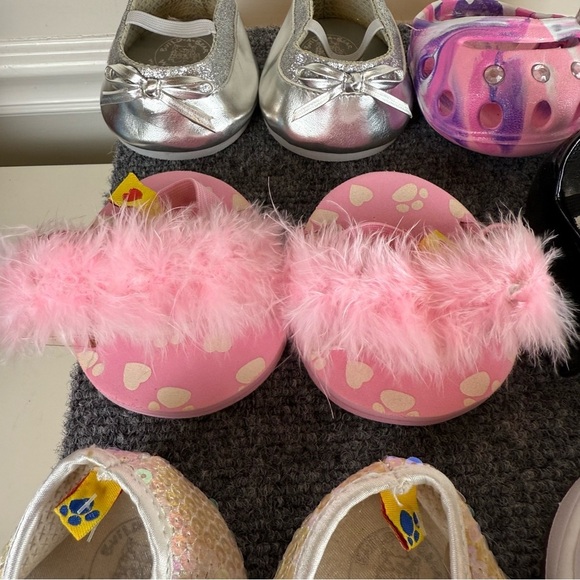BUILD-A-BEAR Bundle of 6 Pairs of BABW Toy Shoes - Picture 4 of 8